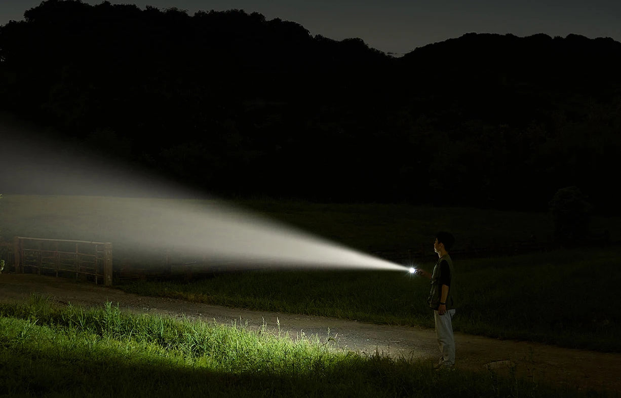 XIAOMI MIJIA Multifunctional Portable Flashlight – 1000 Lumens, 30h Battery Life